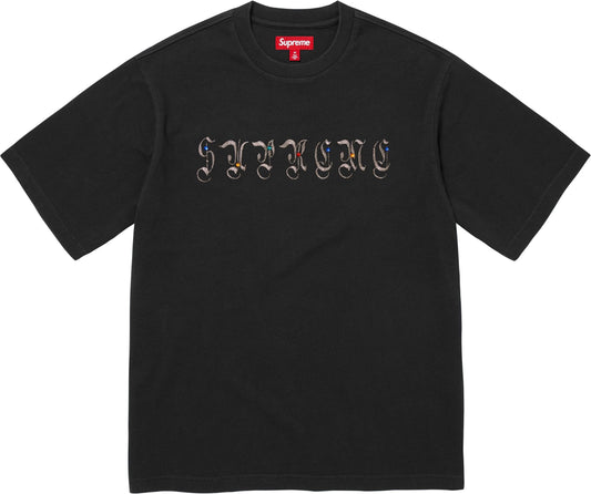 Camiseta Supreme AOI Gems S/S Top Black