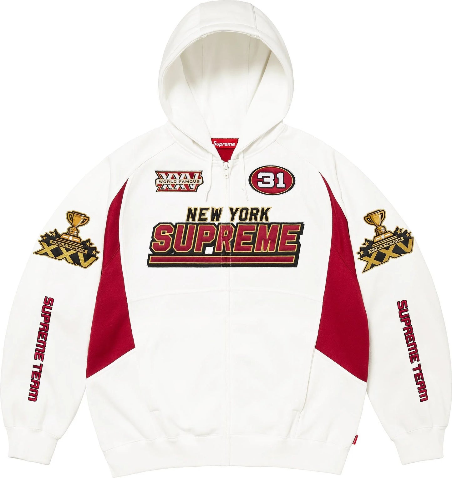 Campera Supreme Football White