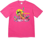 Camiseta Supreme All Dogs Go To Heaven Pink