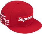 Gorro Supreme Bones Box Logo New Era Red