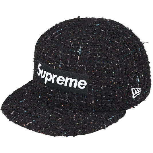 Gorro Supreme Bouclé Box Logo New Era Black