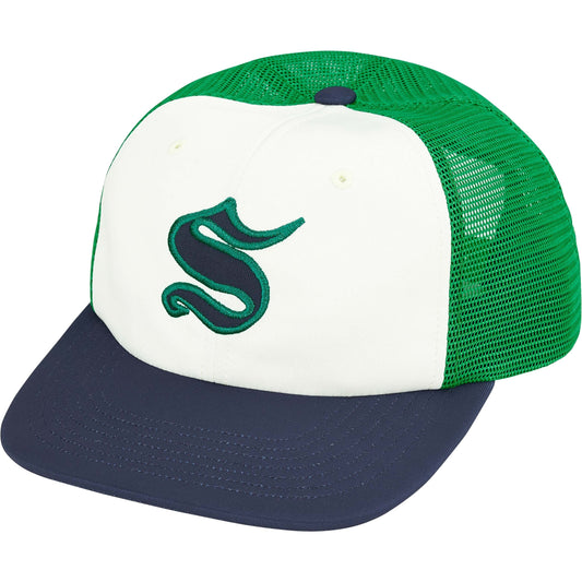 Gorro Supreme Contrast S Mesh Back 6-Panel Green