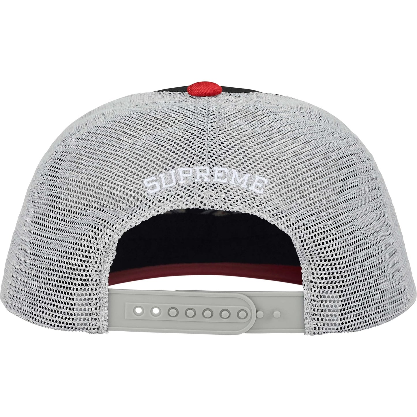 Gorro Supreme Contrast S Mesh Back 6-Panel Grey