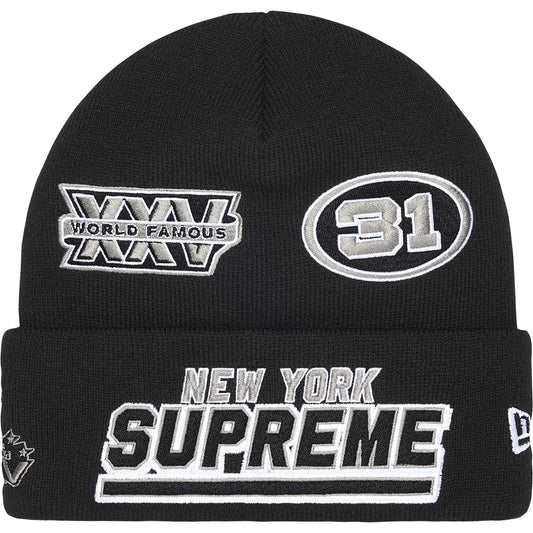 Gorro De Lana Supreme X New Era Football Black