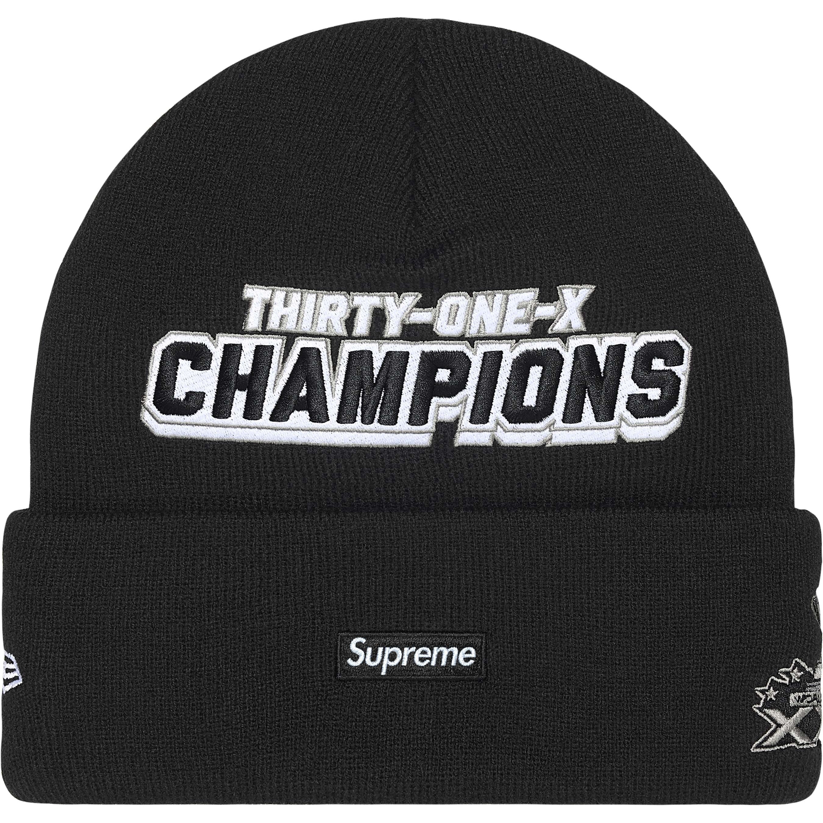 Gorro De Lana Supreme X New Era Football Black