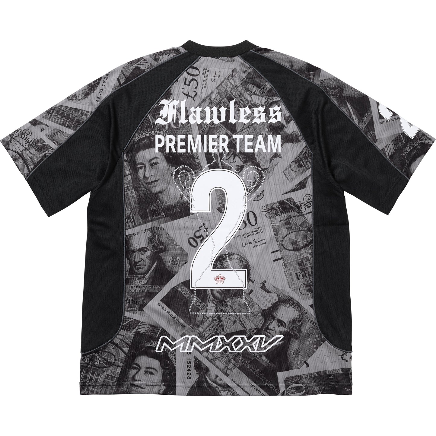Camiseta Supreme Pounds Soccer Black