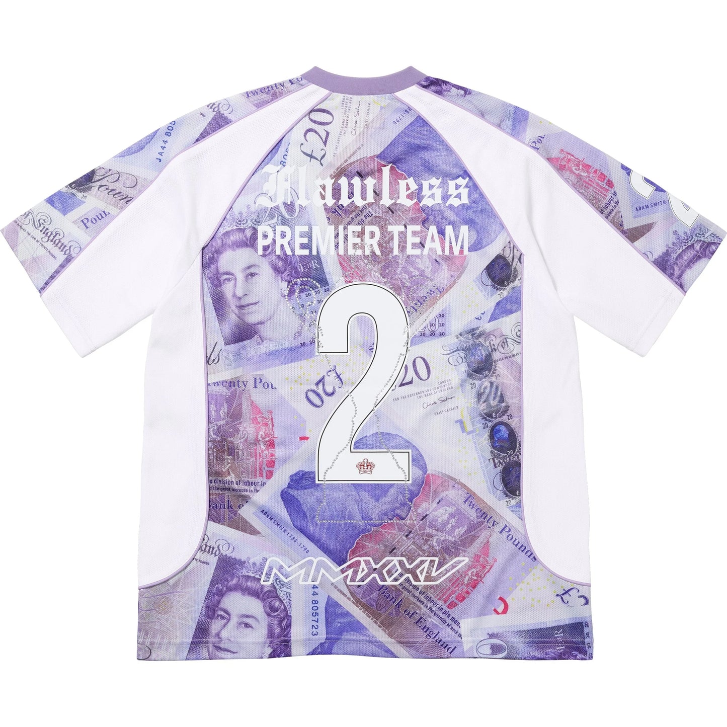 Camiseta Supreme Pounds Soccer White