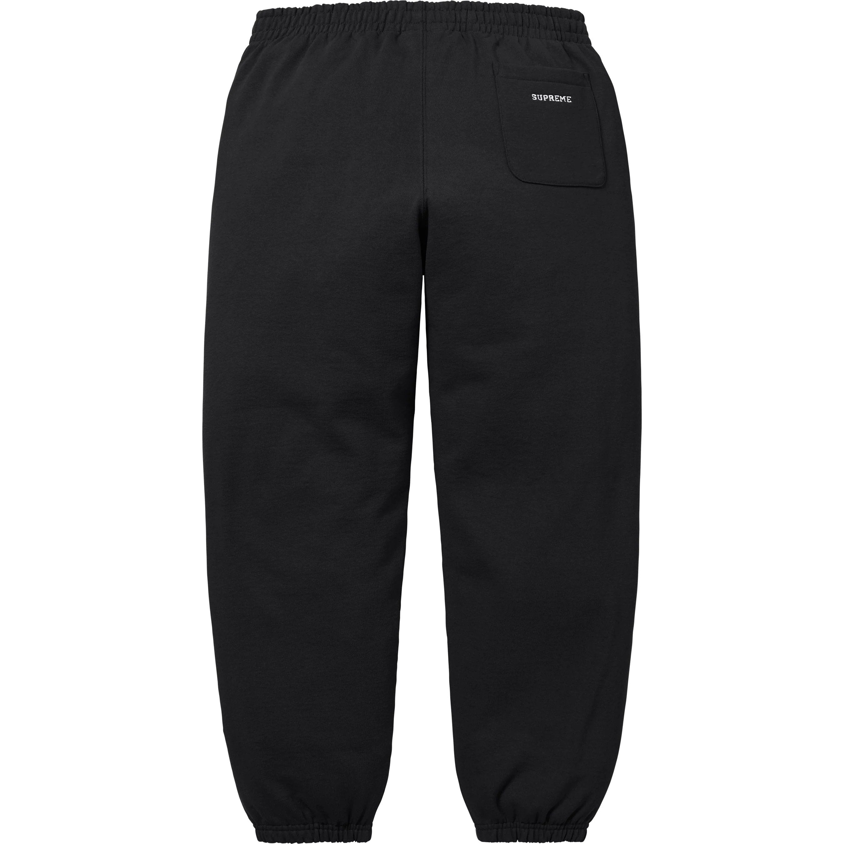 Pantalon Supreme S Logo Black