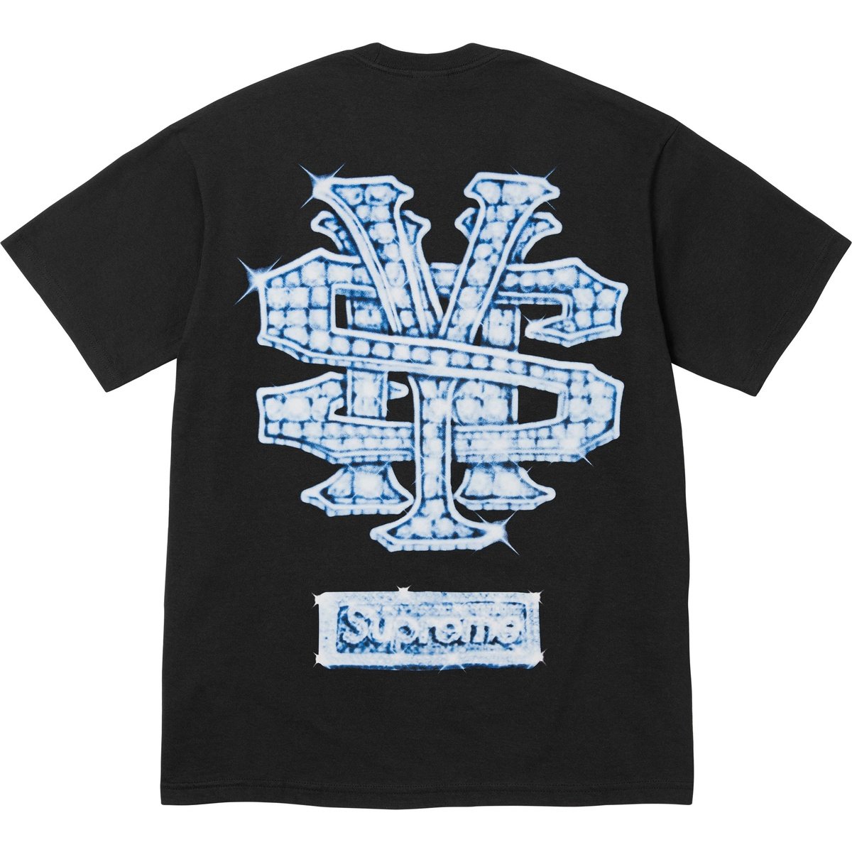 Camiseta Supreme Snowman Black