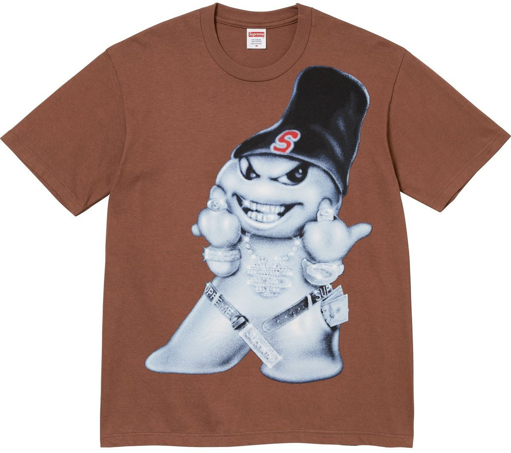 Camiseta Supreme Snowman Brown