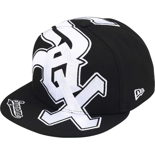 Gorro Supreme x New Era Chicago White Sox Adjustable Black