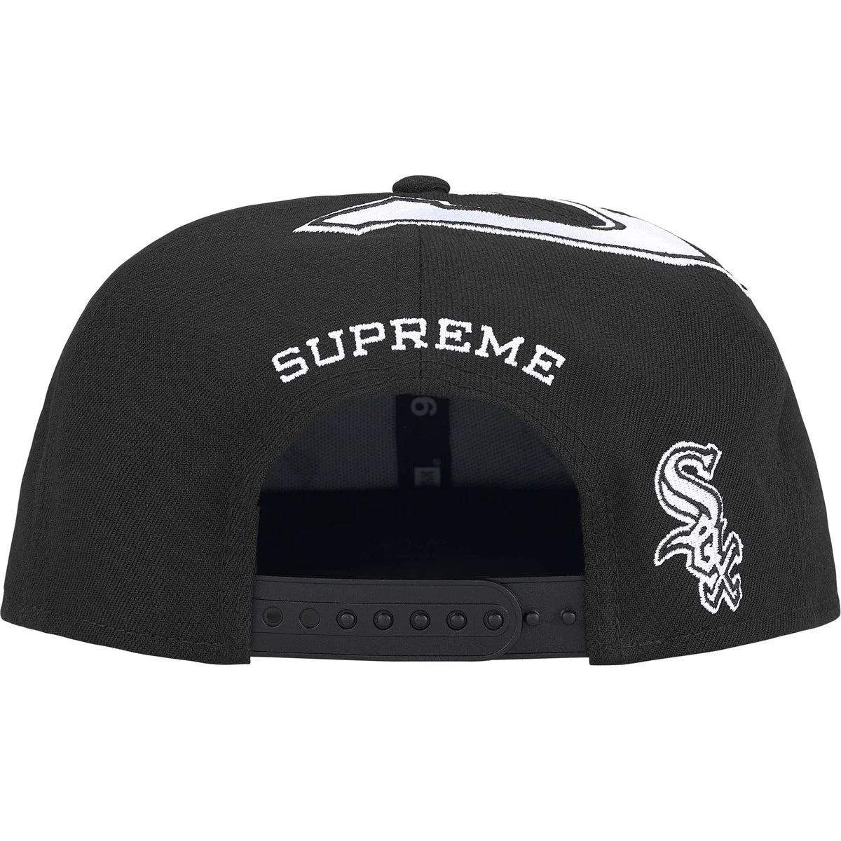 Gorro Supreme x New Era Chicago White Sox Adjustable Black