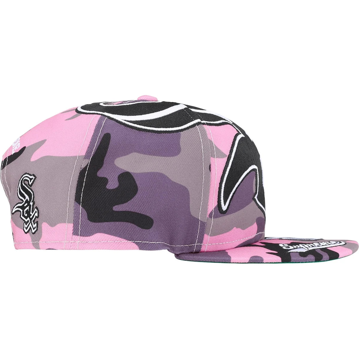 Gorro Supreme x New Era Chicago White Sox Adjustable Pink Camo