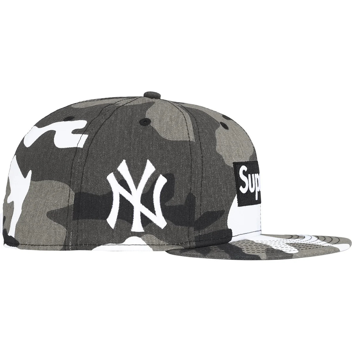 Gorro Supreme x New Era MLB Teams Box Logo New York Yankees Snowcamo