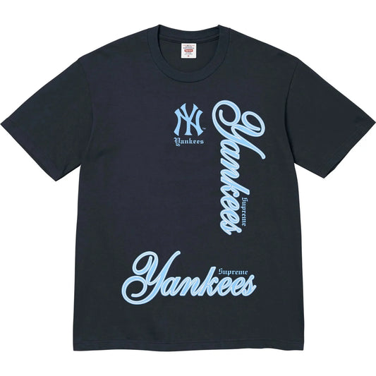 Camiseta Supreme X MLB Teams New York Yankees Navy