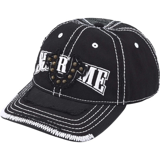 Gorro Supreme X True Religion Mesh Back 6-Panel Black