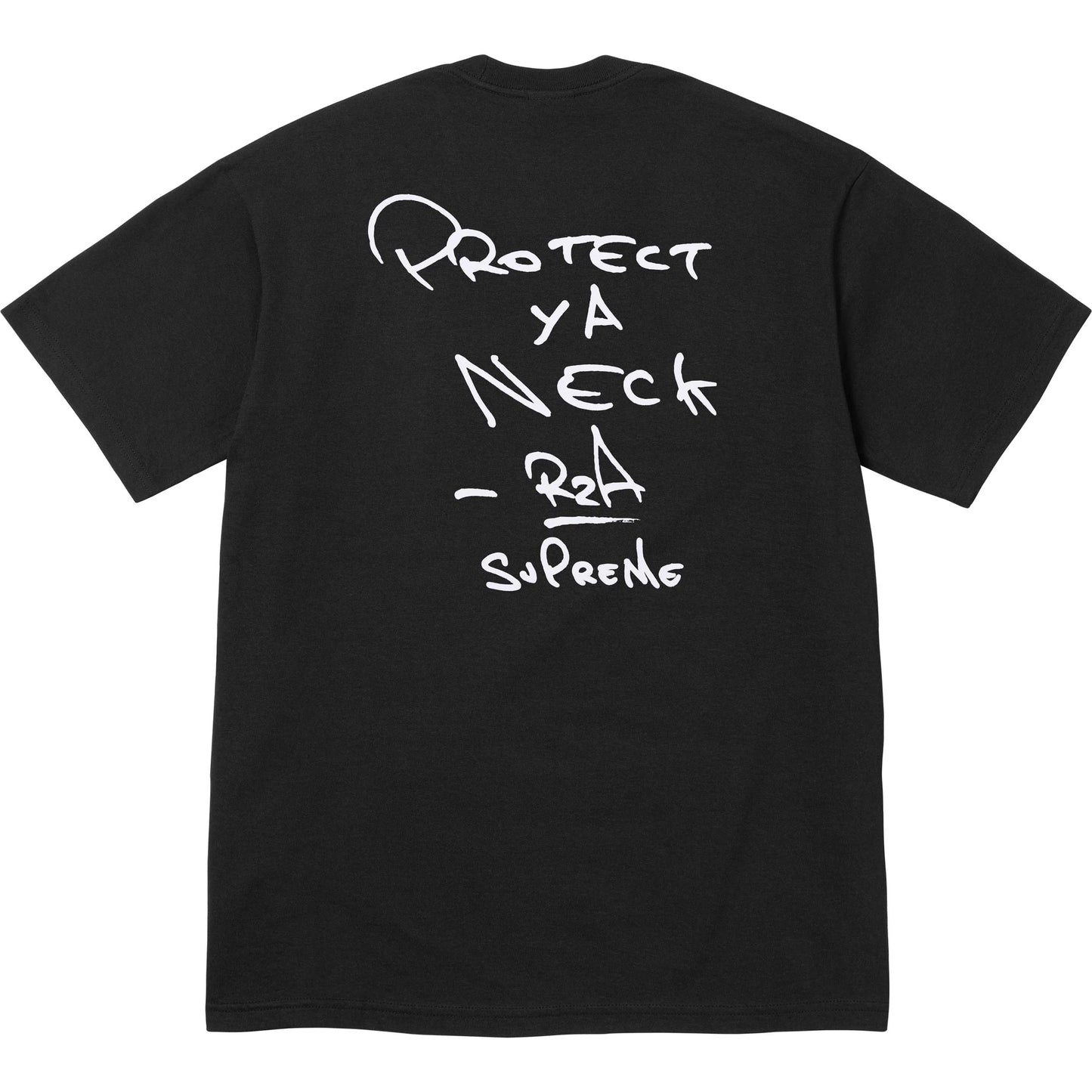 Camiseta Supreme X Wu-Tang Clan RZA Black