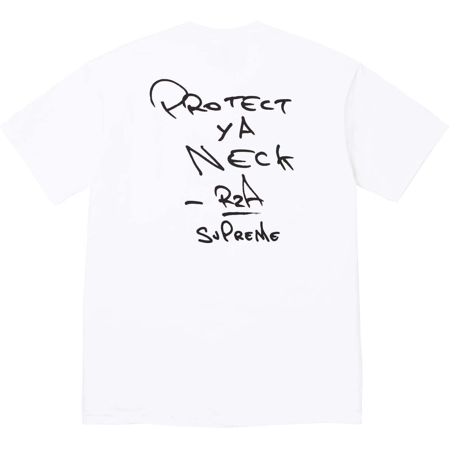 Camiseta Supreme X Wu-Tang Clan RZA White