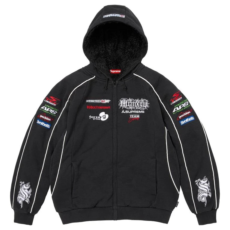 Campera Supreme Racing Lined Black