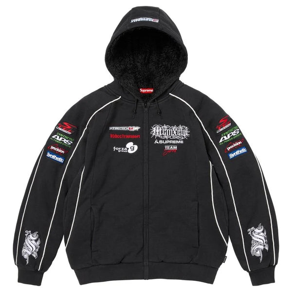 Campera Supreme Racing Lined Black