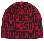 Gorro De Lana Supreme Reversible Camo Beanie Red