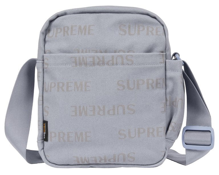 Supreme Shoulder Side Bag Grey