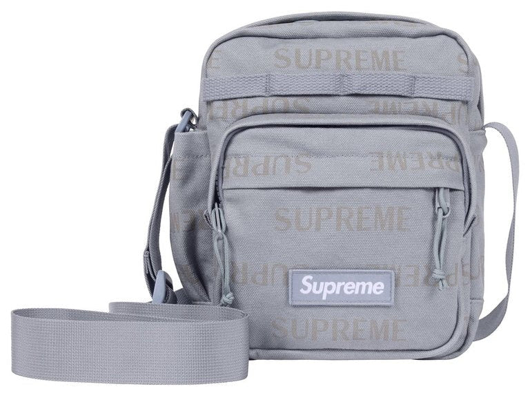 Supreme Shoulder Side Bag Grey