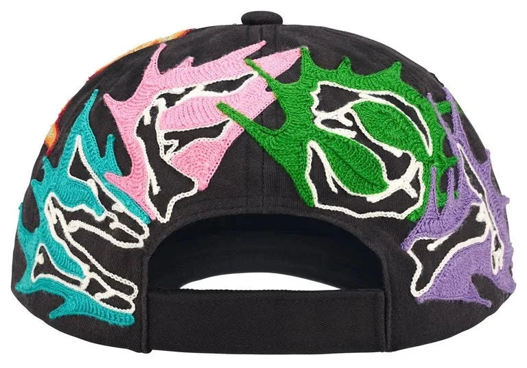 Gorro Supreme Masato Skull 6 Panel Black
