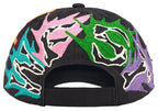 Gorro Supreme Masato Skull 6 Panel Black