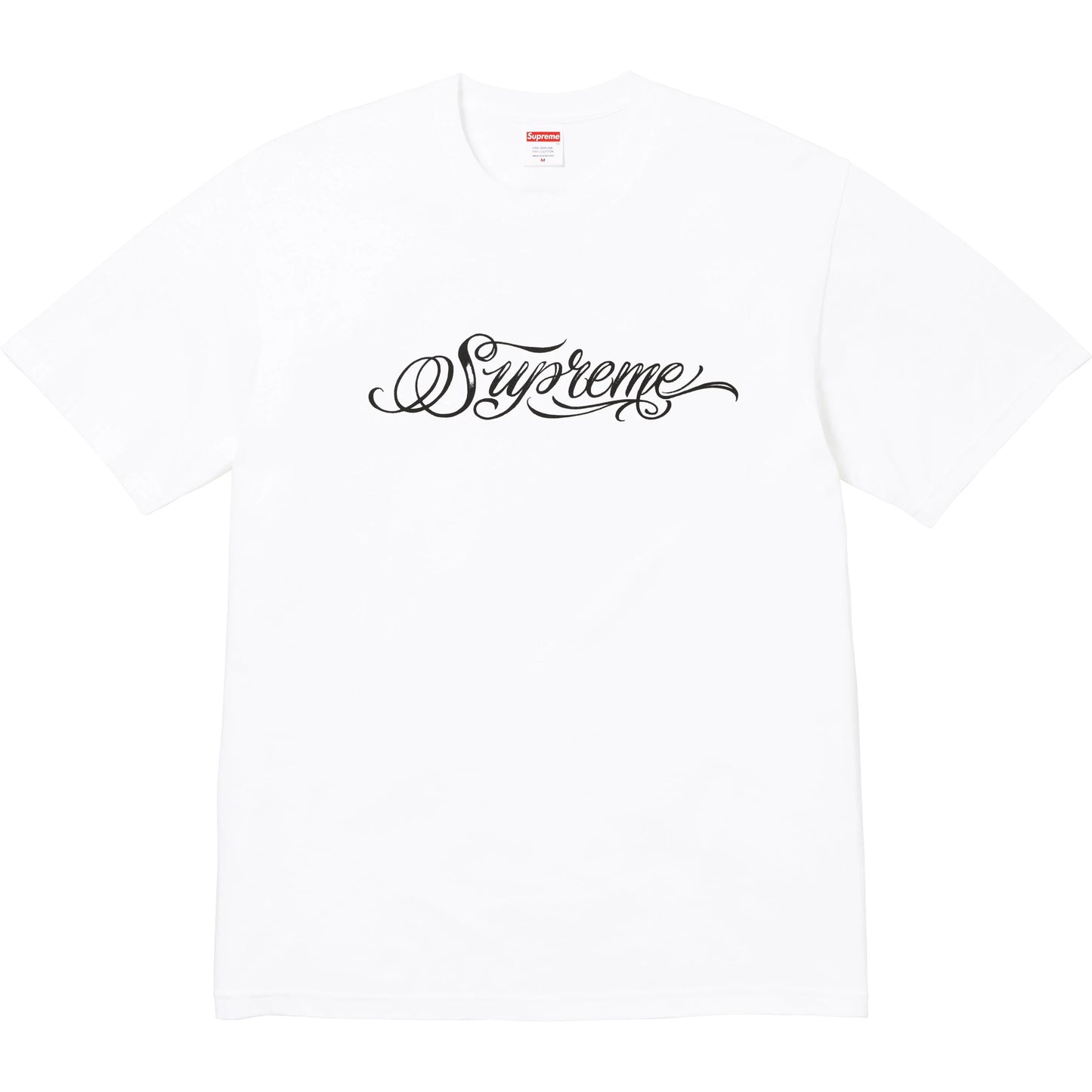 Camiseta Supreme Script White