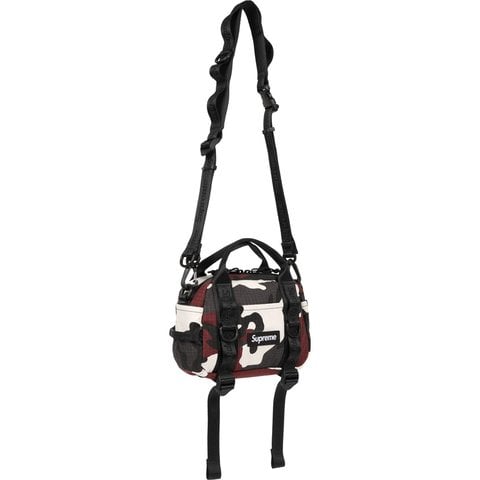 Supreme Mini Duffle Bag Red Camo