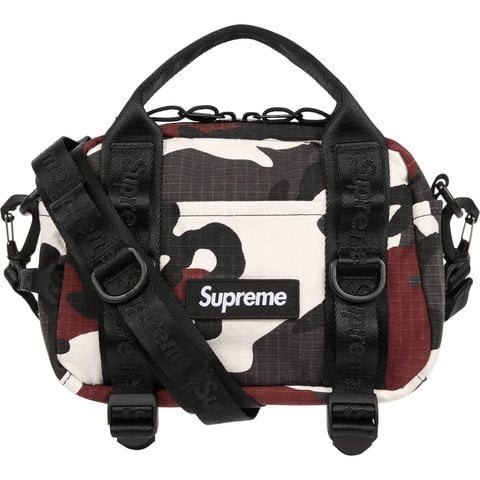 Supreme Mini Duffle Bag Red Camo