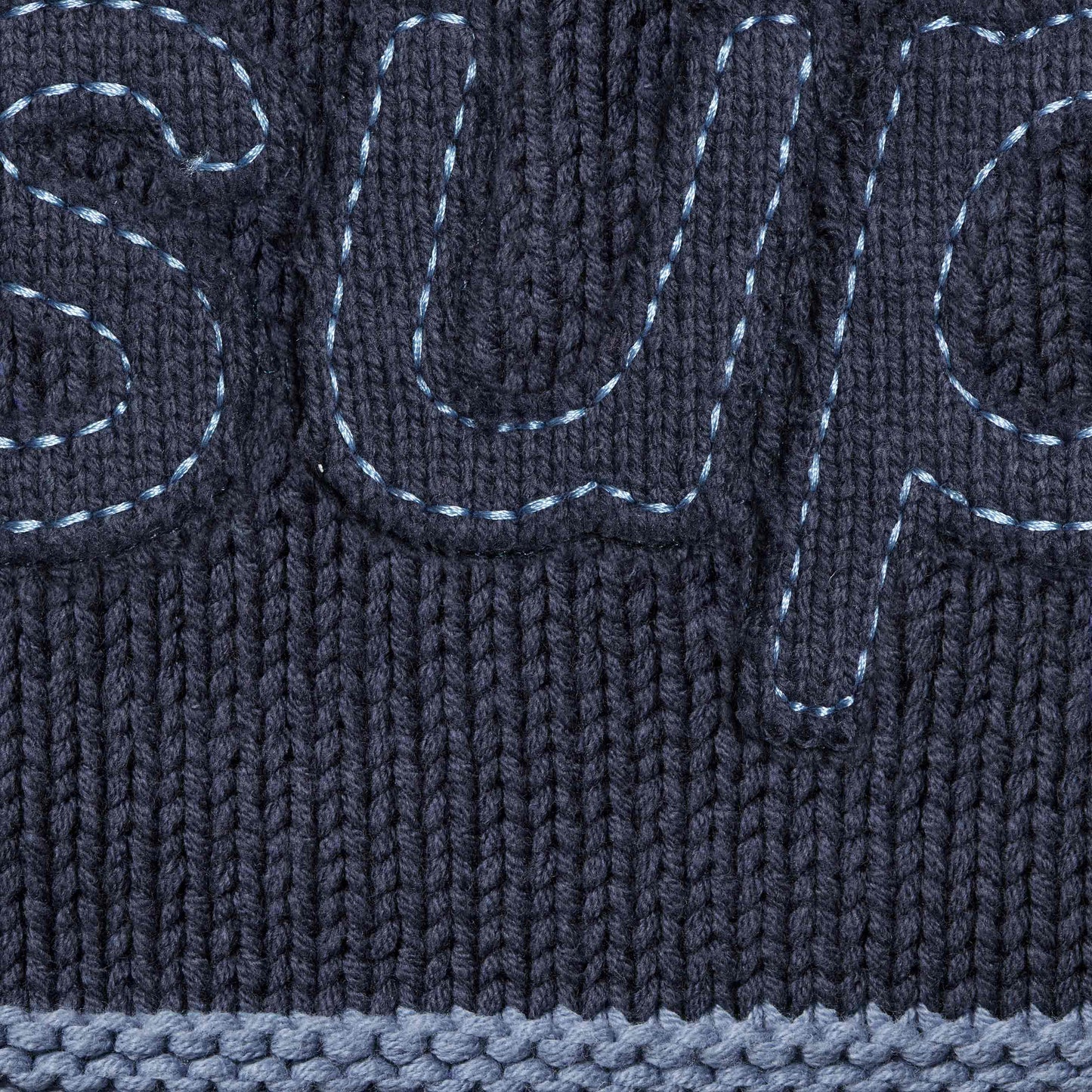 Buzo Supreme Tonal Appliqué Navy