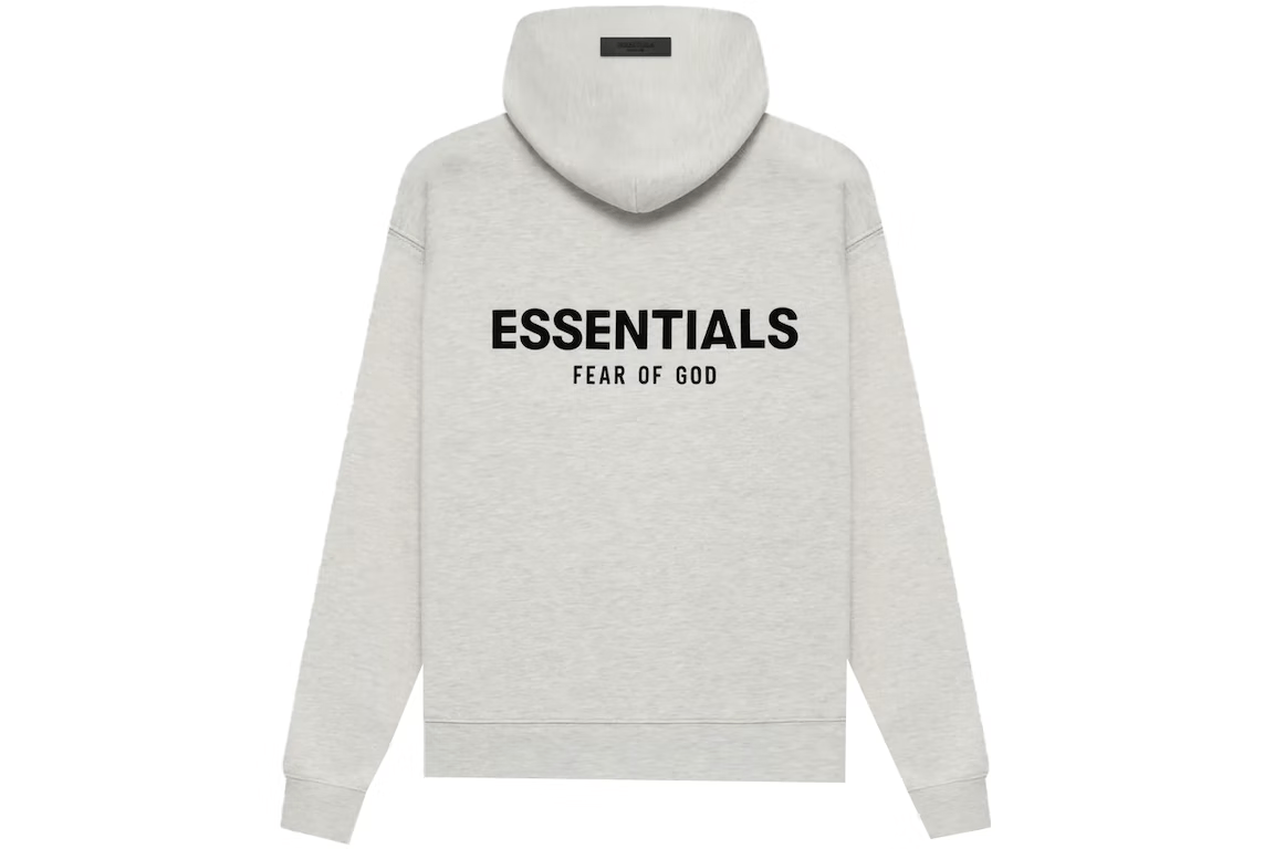 Fear of God Essentials Hoodie (SS22) Light Oatmeal