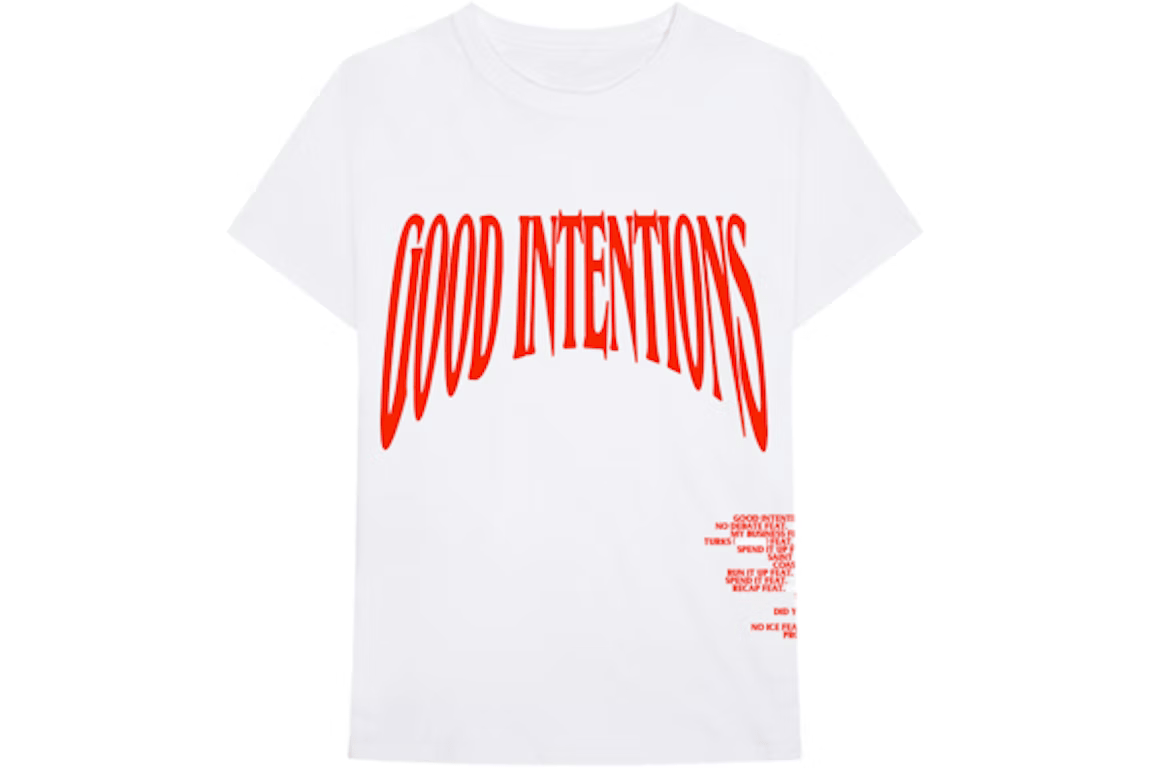 Nav x Vlone Good Intentions Tee White