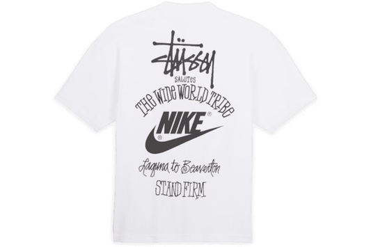 Nike x Stussy The Wide World Tribe T-Shirt White